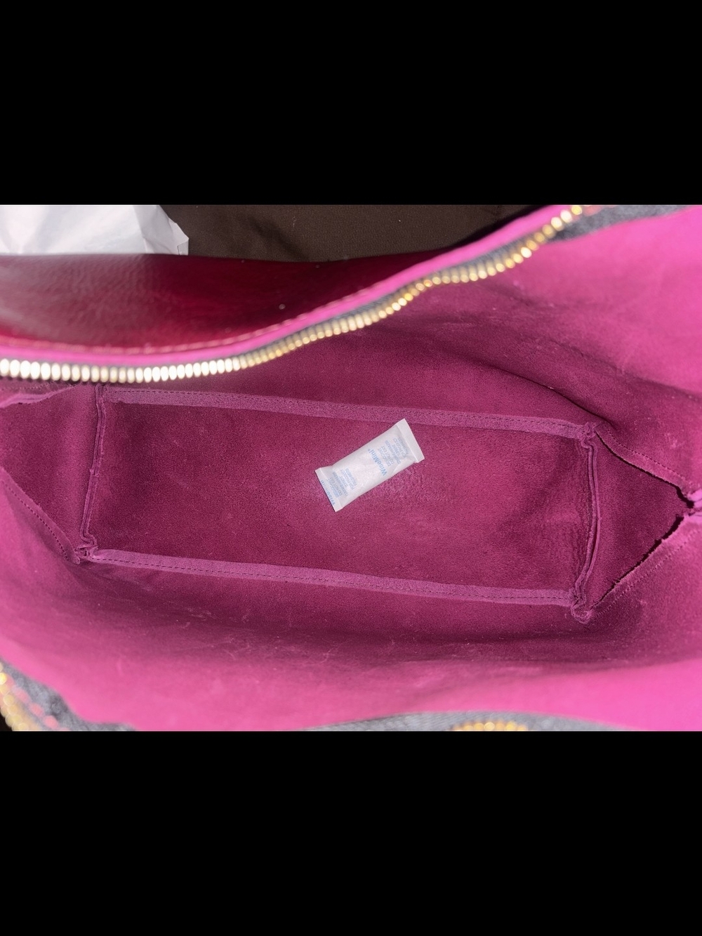 Portland Leather - Brand New Orchid Oversized Aspen Shoulder Bag - Picture 4 of 4